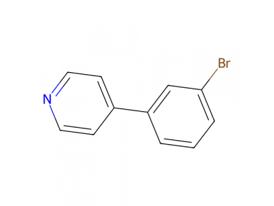 4-(3-溴苯基)吡啶，4373-72-2，>98.0%(GC)