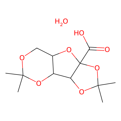 (-)-2,3:4,6-二-O-异亚丙基-2-酮-L-<em>古</em><em>洛</em>糖酸一水合物，68539-16-2，≥97%