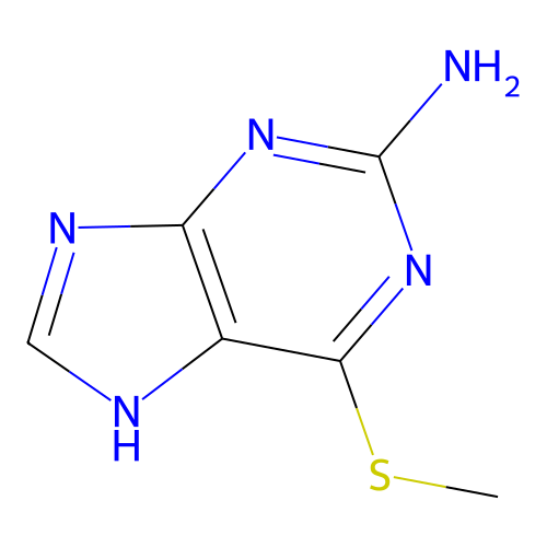 2-氨基-6-甲基巯基嘌呤，1198-47-6，95