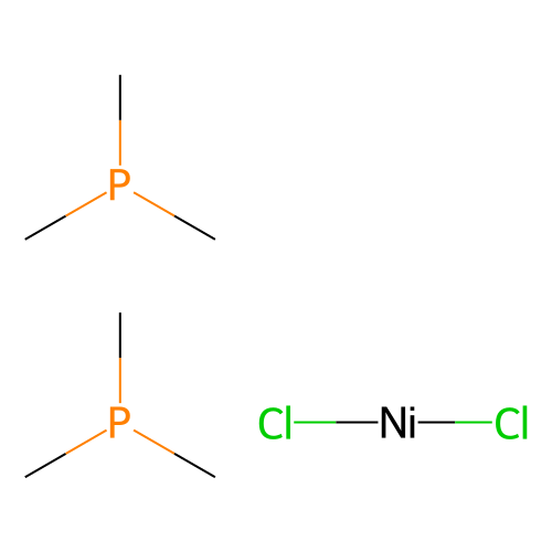二<em>氯</em>二(<em>三甲基</em><em>膦</em>)镍(II)，19232-05-4，≥97%