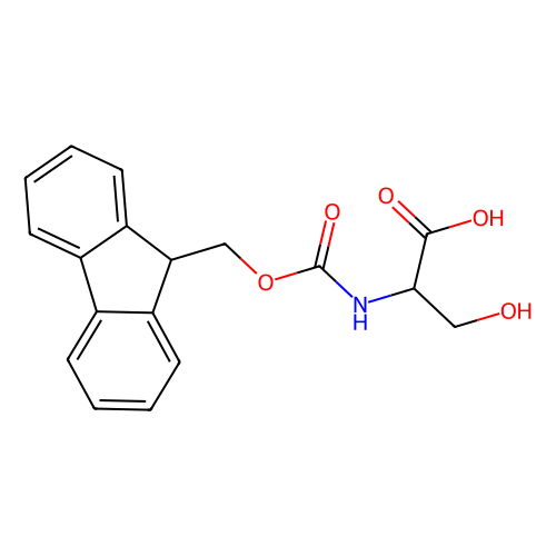 <em>Fmoc-D</em>-丝氨酸，116861-26-8，98%