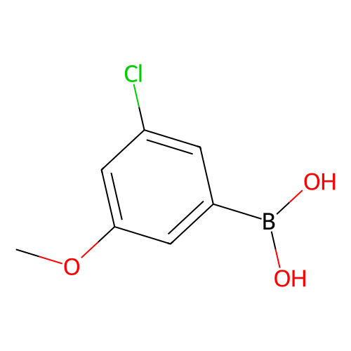 3-氯-5-<em>甲</em><em>氧基</em><em>苯基</em><em>硼酸</em>，915201-07-9，97%