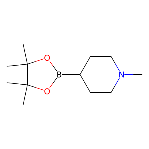 <em>1</em>-甲基-<em>4</em>-(<em>4,4</em>,5,5-四甲基-<em>1</em>,3,2-<em>二氧</em>硼杂环戊烷-2-基)哌啶，1264198-72-2，98%