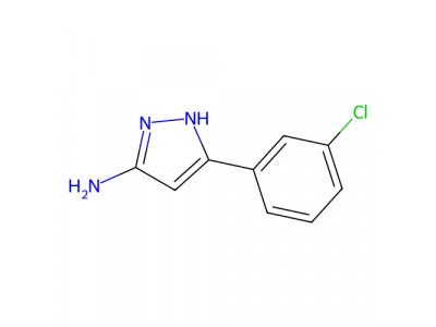 3-(3-氯苯基)-1H-吡唑-5-胺，208519-09-9，97%