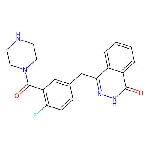 4-(4-氟-3-(哌嗪-1-羰基)苄基)酞嗪-1(<em>2H</em>)-酮，763111-47-3，97%