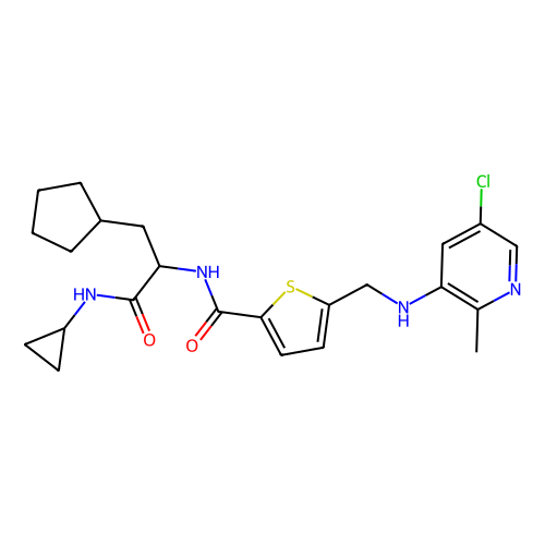 <em>GSK</em> <em>2830371</em>,Wip1磷酸酶的变构抑制剂，1404456-53-6，96%