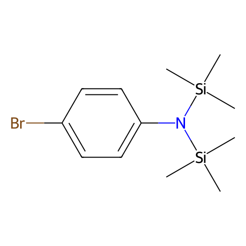 4-溴-<em>N</em>,<em>N</em>-双(<em>三甲基</em>甲<em>硅烷</em>基)苯胺，5089-33-8，95%
