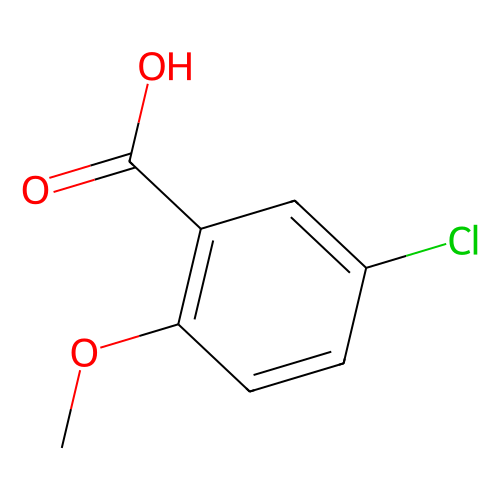 <em>5</em>-氯-<em>2</em>-甲氧基苯甲酸，3438-16-<em>2</em>，≥98.0%