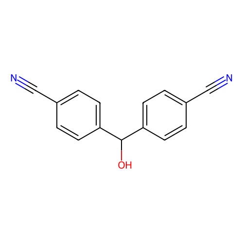 双(4-氰基苯基)甲醇，134521-16-7，97