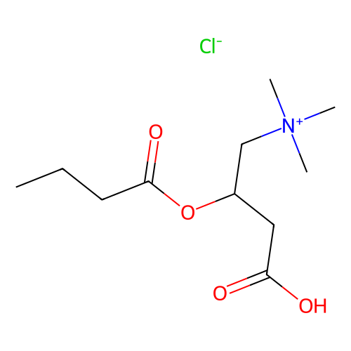 (<em>R</em>)-<em>丁</em><em>酰</em>基<em>肉碱</em>氯化物，162067-50-7，95%