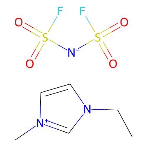 <em>3</em>-<em>乙基</em>-<em>1</em>-<em>甲基</em>-<em>1</em>H-<em>咪唑</em>-<em>3</em>-鎓双(氟磺酰基)亚胺盐，235789-75-0，98%