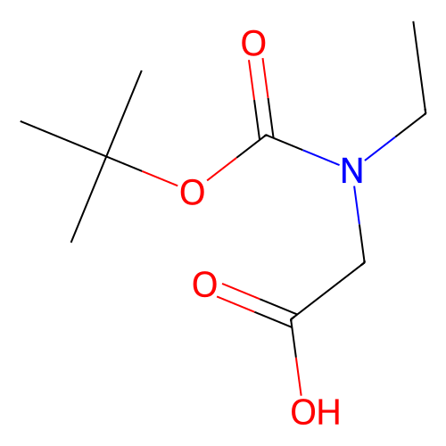 <em>Boc-N</em>-乙基甘氨酸，149794-10-5，<em>98</em>%
