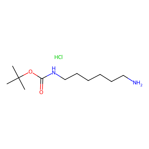 <em>n</em>-BOC-1,6-二氨基<em>己烷</em>盐酸盐，65915-94-8，98%