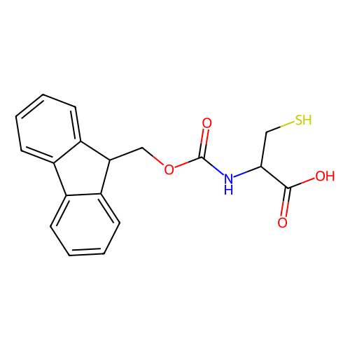 N-(<em>9</em>-<em>芴</em><em>基</em><em>甲</em><em>氧</em><em>羰基</em>)-L-半胱氨酸，135248-89-4，96%