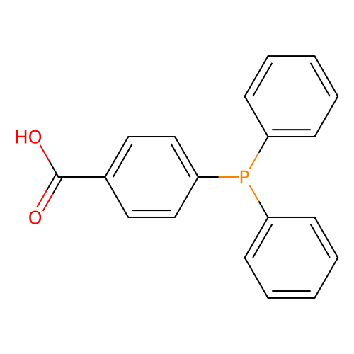 4-(二苯基膦基)苯甲酸，2129-31-9，>97.0%(HPLC