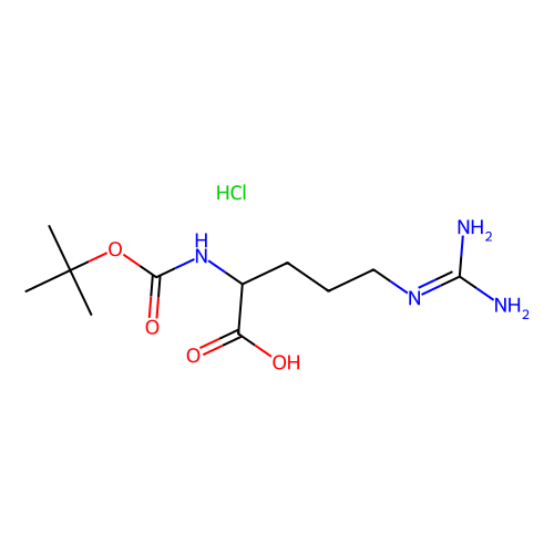 BOC-<em>L</em>-<em>精氨酸</em>盐酸盐，35897-34-8，98%