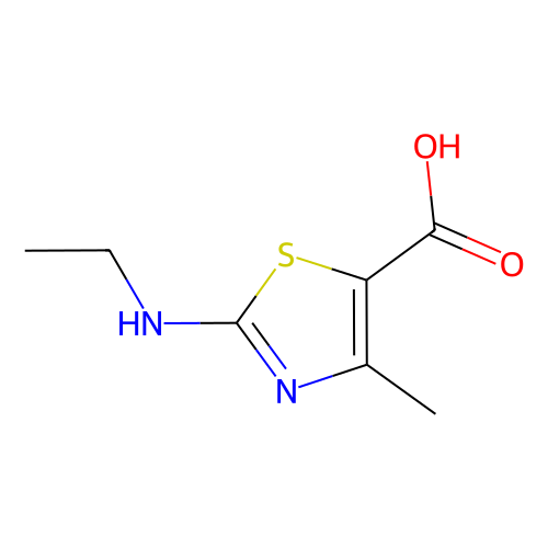 <em>2</em>-乙氨基-<em>4</em>-甲基<em>噻唑</em>-5-<em>羧酸</em>，162651-09-4，97%