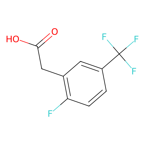 2-氟-5-(<em>三</em>氟甲基)<em>苯基</em><em>乙酸</em>，220227-66-7，98%