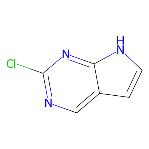 <em>2</em>-氯-7H-<em>吡咯</em><em>并</em>[<em>2,3-d</em>]<em>嘧啶</em>，335654-06-3，97%