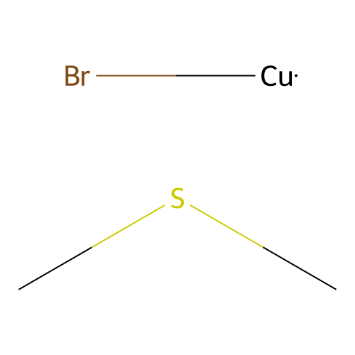 溴化亚铜与二<em>甲基</em>硫<em>的</em>络合物，54678-23-8，99%
