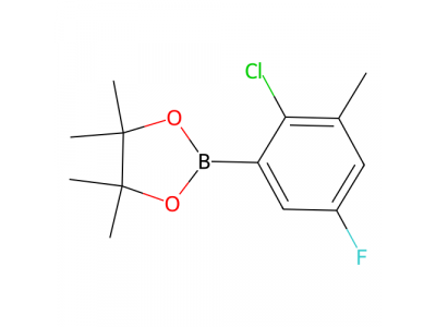 2-(2-氯-5-氟-3-甲基苯基)-4,4,5,5-四甲基-1,3,2-二氧硼杂环戊烷，2121512-19-2，95%