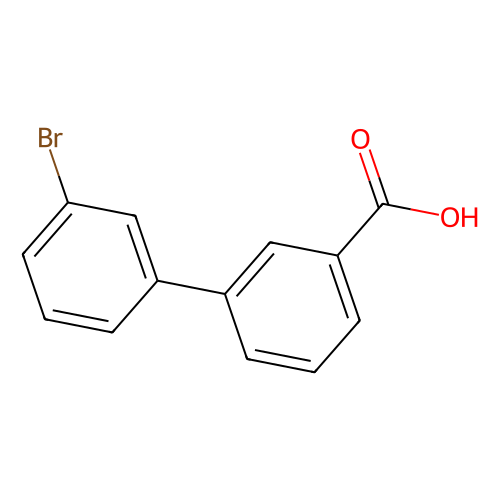 3′-<em>溴</em><em>联苯</em>-3-羧酸，854237-06-2，98%