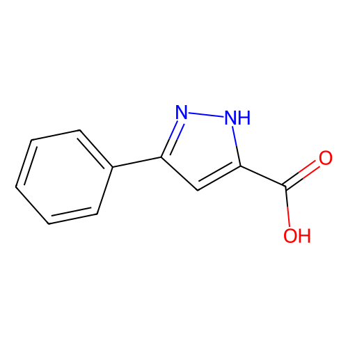 3-苯基吡唑-<em>5</em>-甲酸，5071-<em>61</em>-4，97%