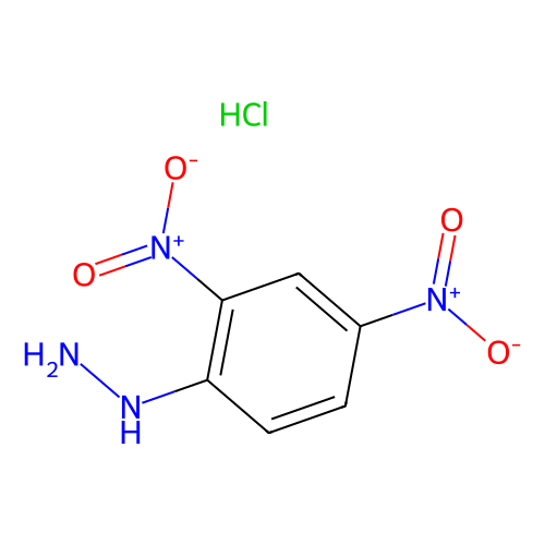<em>2</em>,4-<em>二硝基苯</em>肼盐酸盐，55907-61-<em>4</em>，>98.0%(HPLC)(T)