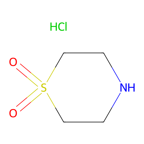 硫代<em>吗</em><em>啉</em>-1,1-二<em>氧化物</em>盐酸盐，59801-62-6，97%
