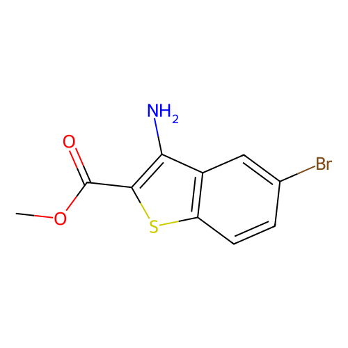 <em>3</em>-氨基-5-溴苯并[b]噻吩-<em>2</em>-羧酸甲酯，1036380-75-2，98%