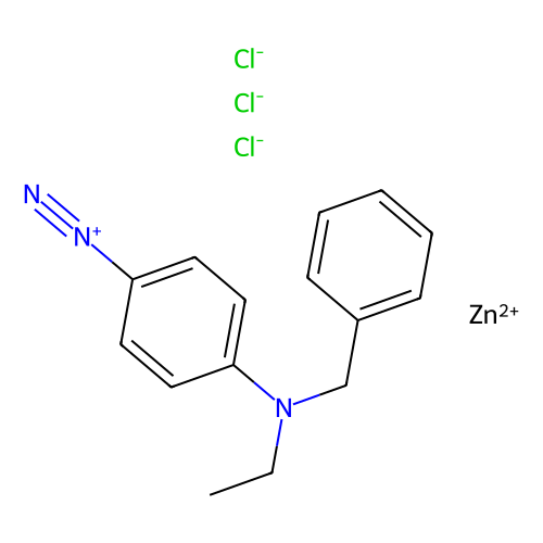 <em>4</em>-<em>重</em><em>氮</em>-N-苄基-N-乙基氯化苯胺氯化锌，15280-31-6，98%