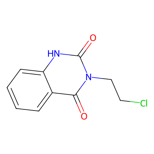 <em>3</em>-(<em>2</em>-氯乙基)-<em>2,4</em>(<em>1H</em>,<em>3</em>H)-喹唑啉二酮，5081-87-8，97%