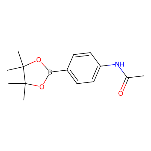 <em>4</em>'-(<em>4,4</em>,5,5-四<em>甲基</em>-<em>1,3</em>,2-<em>二</em>杂氧<em>戊</em>硼烷-<em>2</em>-基)乙酰苯胺，214360-60-8，98%
