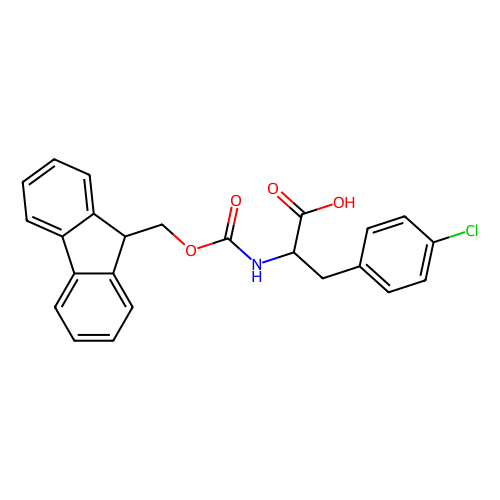 N-芴甲氧羰基-<em>L-4</em>-氯<em>苯丙氨酸</em>，175453-08-4，98%