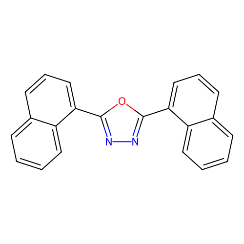 2,5-双(1-萘基)-1,3,4-噁二唑，<em>905</em>-62-4，99%