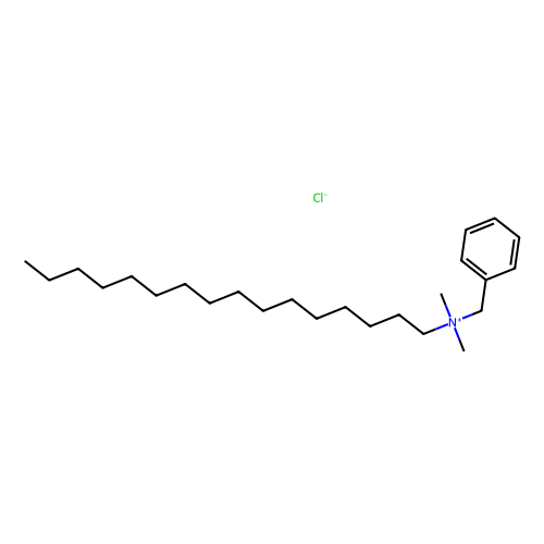 十六<em>烷基</em><em>二甲基</em><em>苄基</em><em>氯化铵</em>(HDBAC)，122-18-9，95%
