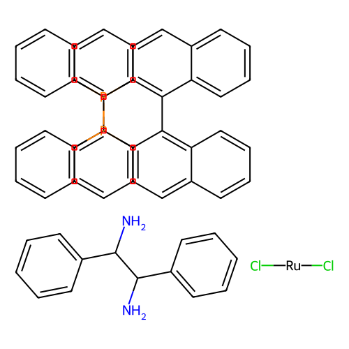 二氯[(<em>R</em>)-(+)-<em>2,2</em>'-二(二苯基膦基)-1,1'-联萘基][(1<em>R</em>,<em>2R</em>)-(+)-1,2-二苯基乙二胺]钌(II)，212143-23-2，98%