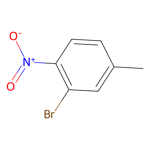 <em>2</em>-溴-4-甲基-<em>1</em>-硝基苯，40385-54-4，98%
