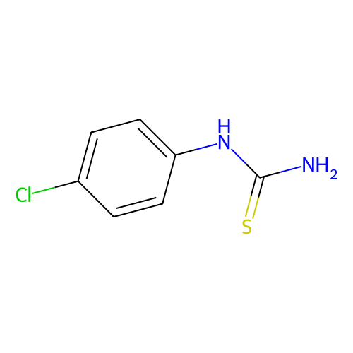 (4-氯苯基)硫脲，3696-23-9，>97.0%(HPLC