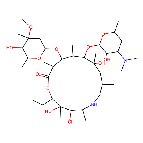 阿奇霉素A，76801-85-9，10mM in DMSO