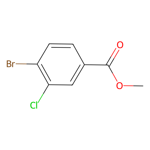 4-溴-3-氯苯甲酸甲酯，117738-74-6，>96.0%(GC