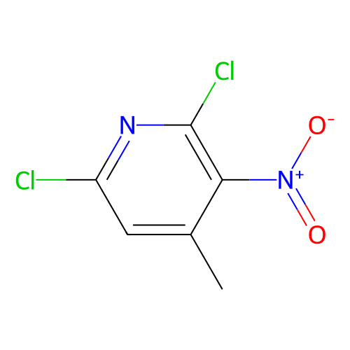 <em>2</em>,6-二<em>氯</em>-<em>4</em>-甲基-3-<em>硝基</em><em>吡啶</em>，60010-03-9，97%