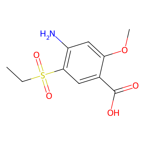 4-氨基-5-(乙基磺<em>酰</em><em>基</em>)-<em>2</em>-甲氧基<em>苯甲酸</em>，71675-87-1，98%