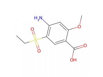 4-氨基-5-(乙基磺酰基)-2-甲氧基苯甲酸，71675-87-1，98%
