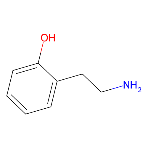 2-(2-氨基乙基)<em>苯酚</em>，2039-66-9，98%