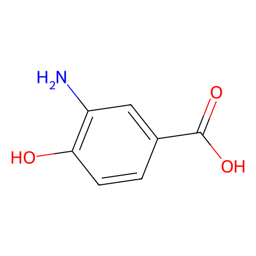 <em>3</em>-<em>氨基</em>-<em>4</em>-<em>羟基</em>苯甲酸，1571-72-8，97%