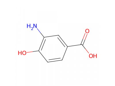 3-氨基-4-羟基苯甲酸，1571-72-8，97%
