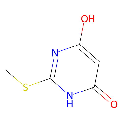 <em>4</em>,6-二羟基-<em>2</em>-<em>甲</em><em>硫</em><em>基</em><em>嘧啶</em>，1979-98-2，97%