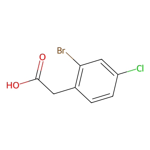 <em>2</em>-(<em>2</em>-溴-4-氯苯基)乙酸，52864-56-9，98%