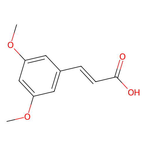 3,5-二甲氧基肉桂酸，主要为反式，<em>16909</em>-11-8，99%